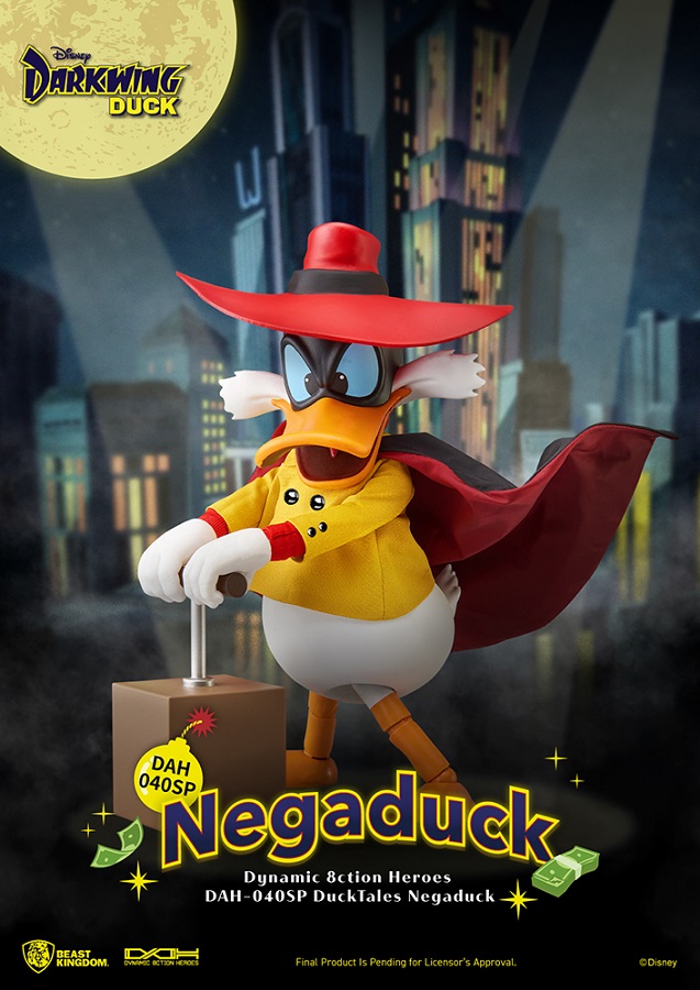 DAH-040SP Negaduck Dynamic 8ction Heroes | Darkwing Duck | Beast Kingdom