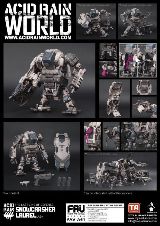 FAV-A61 Snowcrasher Laurel LA6v 1:18 Scale | Acid Rain FAV