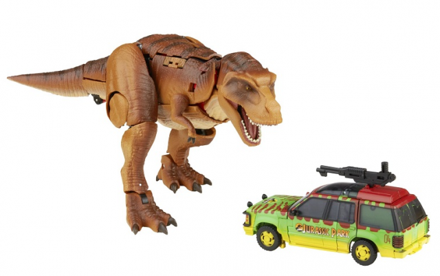 Tyrannocon Rex and JP93 Set of 2 | Jurassic Park | Transformers Collaborative