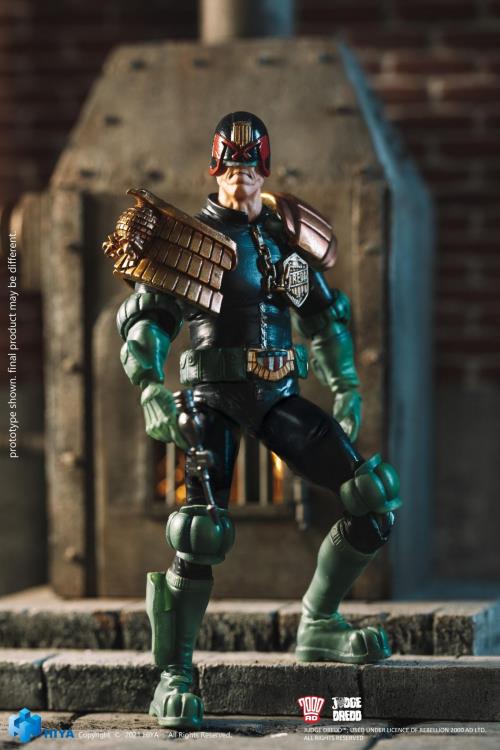 Judge Dredd 1:18 Scale | 2000 A.D. Judge Dredd | Hiya Toys