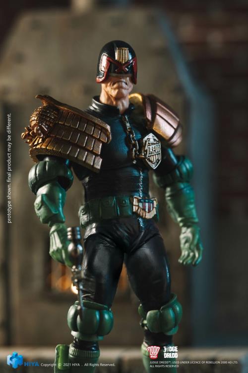 Judge Dredd 1:18 Scale | 2000 A.D. Judge Dredd | Hiya Toys