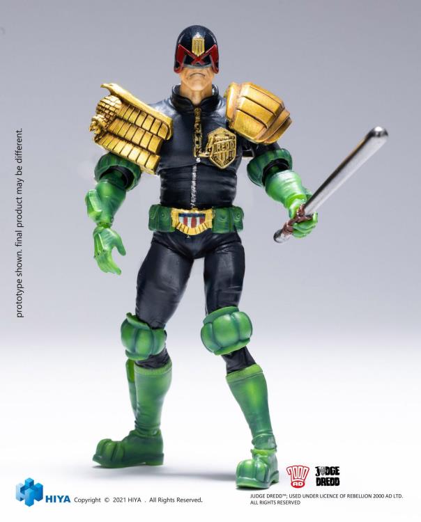 Judge Dredd 1:18 Scale | 2000 A.D. Judge Dredd | Hiya Toys