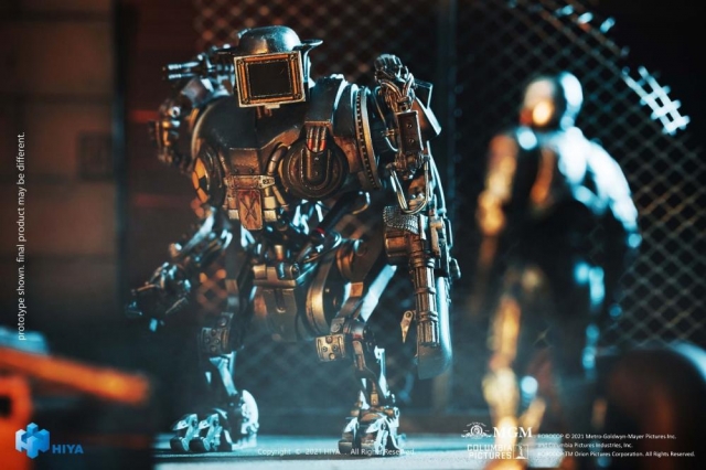 Cain Battle Damaged Robot Version PX Review Exclusive 1:18 Scale | Robocop 2 | Hiya Toys