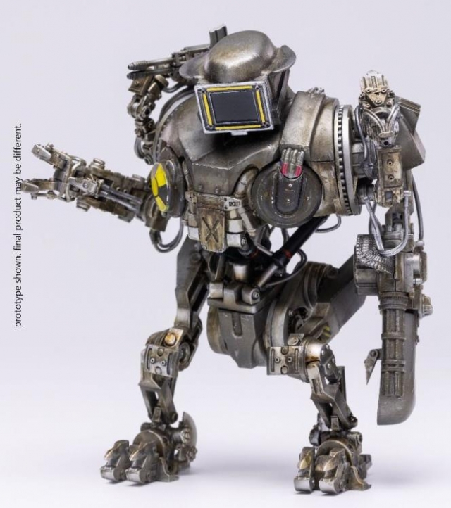 Cain Battle Damaged Robot Version PX Review Exclusive 1:18 Scale | Robocop 2 | Hiya Toys