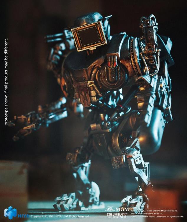 Cain Battle Damaged Robot Version PX Review Exclusive 1:18 Scale | Robocop 2 | Hiya Toys