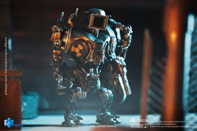 Cain Battle Damaged Robot Version PX Review Exclusive 1:18 Scale | Robocop 2 | Hiya Toys