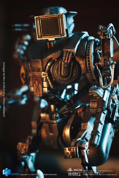 Cain Battle Damaged Robot Version PX Review Exclusive 1:18 Scale | Robocop 2 | Hiya Toys