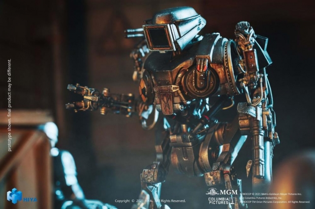 Cain Battle Damaged Robot Version PX Review Exclusive 1:18 Scale | Robocop 2 | Hiya Toys
