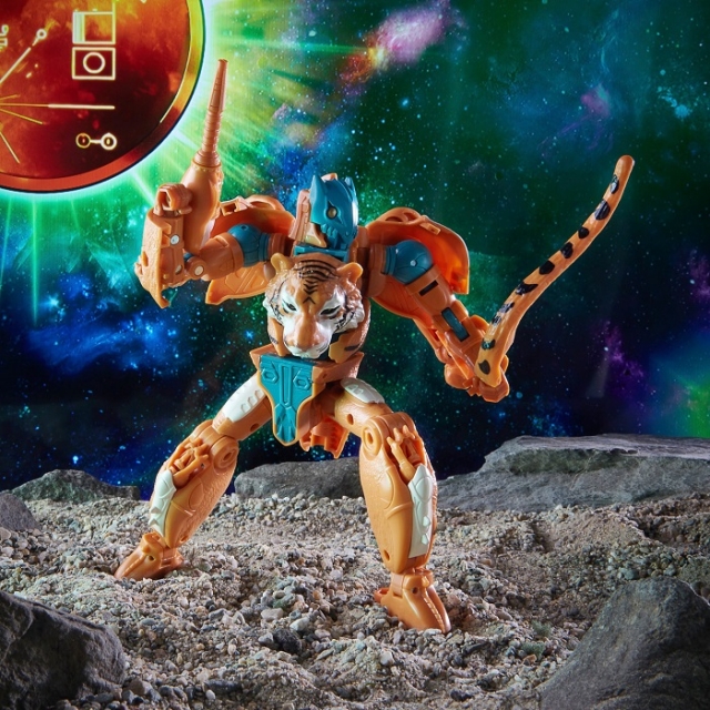 Mutant Tigatron Golden Disk Collection Deluxe Class | Transformers Generations War for Cybertron Kingdom Chapter