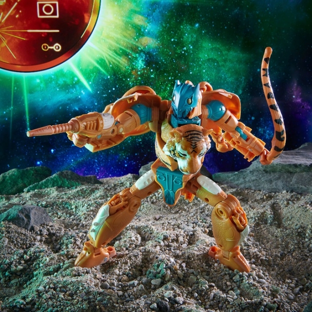 Mutant Tigatron Golden Disk Collection Deluxe Class | Transformers Generations War for Cybertron Kingdom Chapter