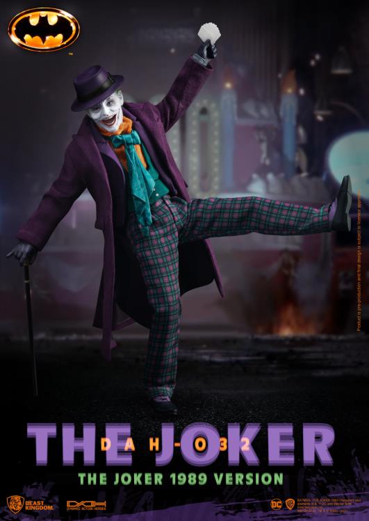 DAH-032 The Joker Dynamic 8ction Heroes | Batman 1989 | Beast Kingdom