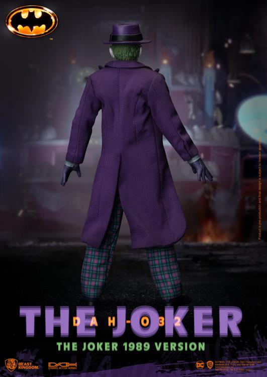 DAH-032 The Joker Dynamic 8ction Heroes | Batman 1989 | Beast Kingdom