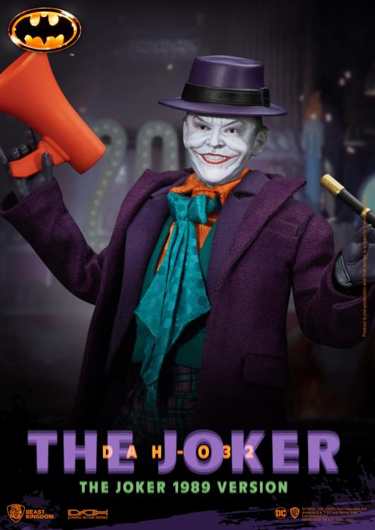 DAH-032 The Joker Dynamic 8ction Heroes | Batman 1989 | Beast Kingdom