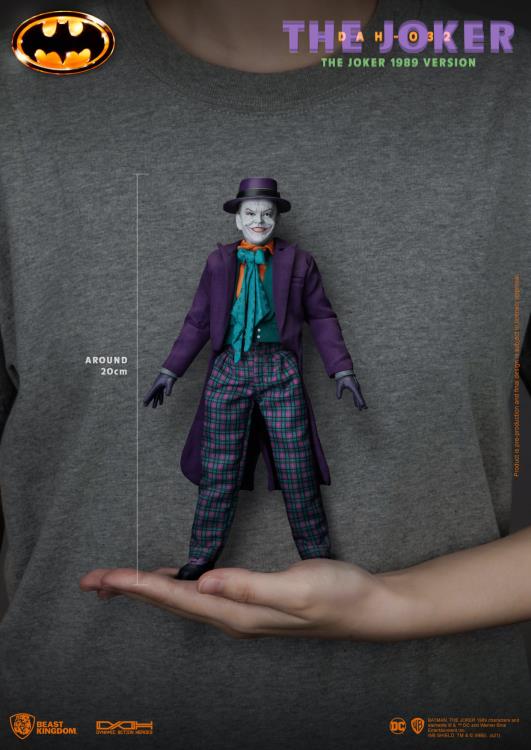 DAH-032 The Joker Dynamic 8ction Heroes | Batman 1989 | Beast Kingdom