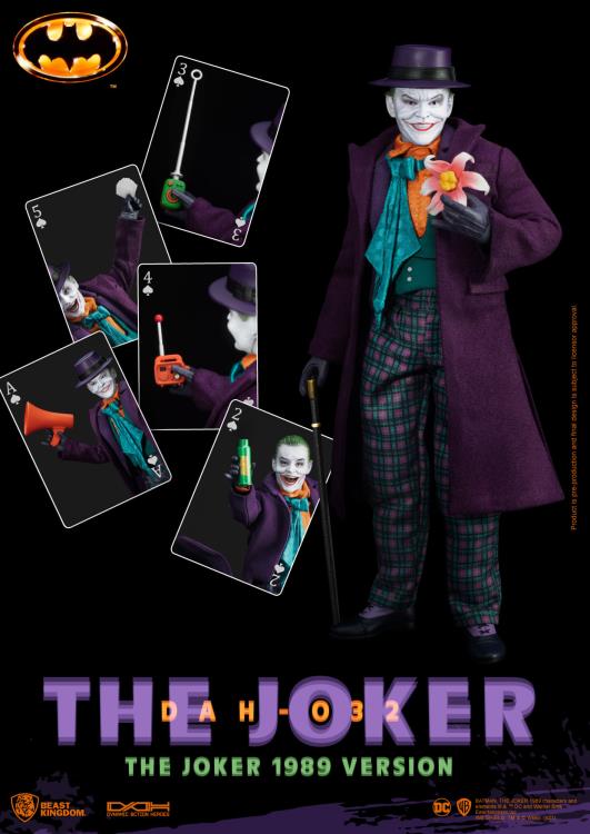 DAH-032 The Joker Dynamic 8ction Heroes | Batman 1989 | Beast Kingdom