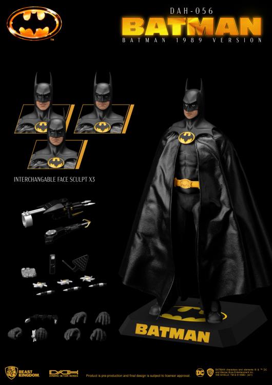 DAH-056 Batman Dynamic 8ction Heroes | Batman 1989 | Beast Kingdom