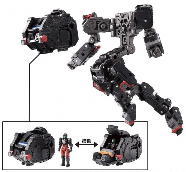 TM-01 Tactical Mover Gamma Versaulter | Diaclone Reboot