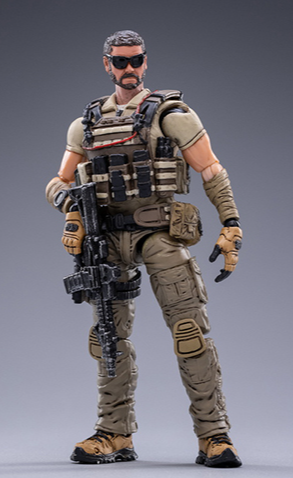 Mercenary Kahn 1/18 Scale Hardcore Coldplay | Joy Toy Military Figures