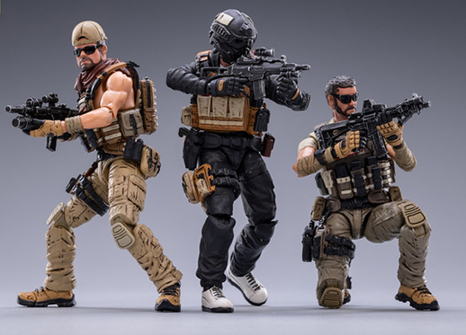 Mercenary Kahn 1/18 Scale Hardcore Coldplay | Joy Toy Military Figures