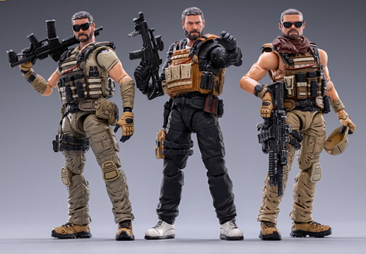 Mercenary Kahn 1/18 Scale Hardcore Coldplay | Joy Toy Military Figures