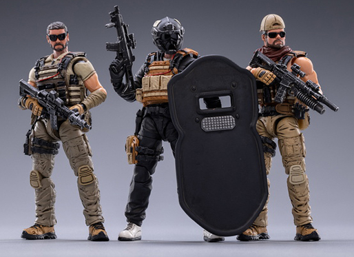 Mercenary Kahn 1/18 Scale Hardcore Coldplay | Joy Toy Military Figures