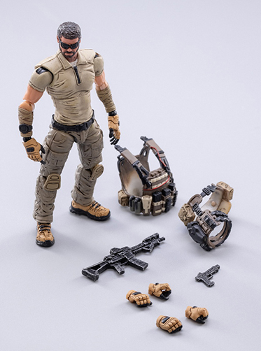 Mercenary Kahn 1/18 Scale Hardcore Coldplay | Joy Toy Military Figures