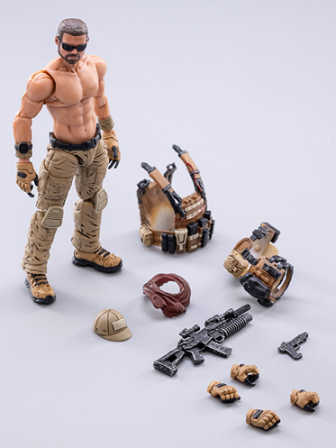 Mercenary Johnny 1/18 Scale Hardcore Coldplay | Joy Toy Military Figures