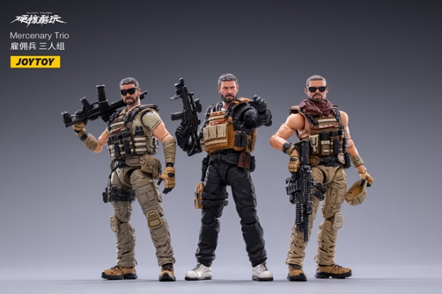 Mercenary K 1/18 Scale Hardcore Coldplay | Joy Toy Military Figures