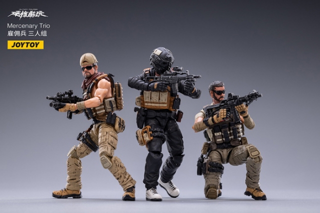Mercenary K 1/18 Scale Hardcore Coldplay | Joy Toy Military Figures