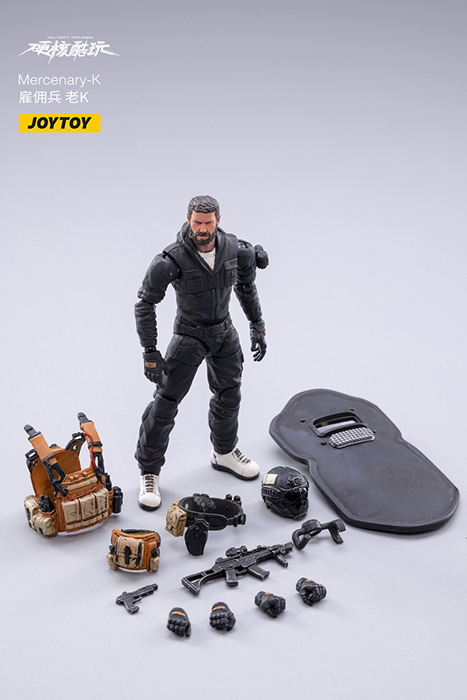 Mercenary K 1/18 Scale Hardcore Coldplay | Joy Toy Military Figures