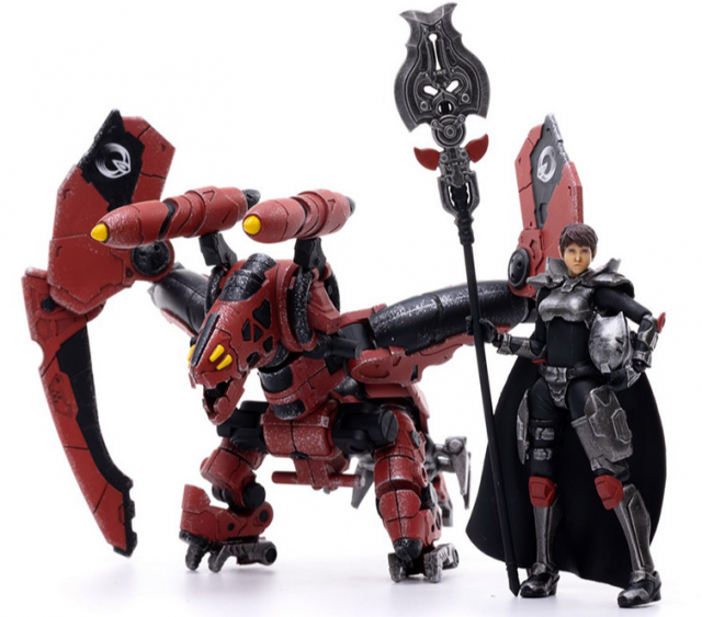 Saluk Flame Dragon Cavalry (Crimson) | Joy Toy Battle for the Stars