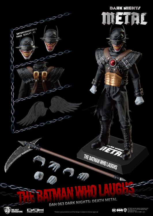DAH-063 The Batman Who Laughs Dynamic 8ction Heroes | Dark Knights: Death Metal | Beast Kingdom