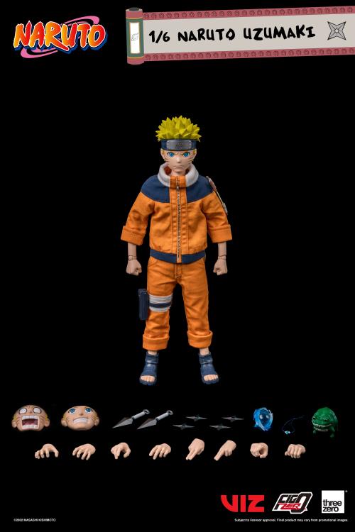 Naruto Uzumaki FigZero 1:6 Scale Figure | Naruto: Shippuden | Threezero