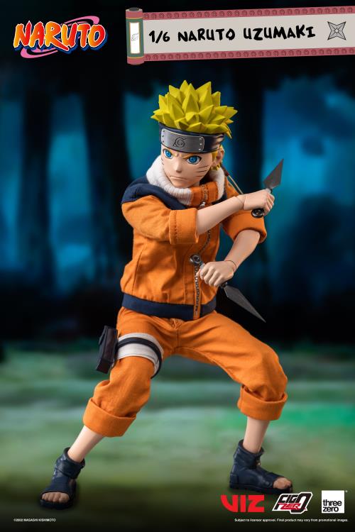Naruto Uzumaki FigZero 1:6 Scale Figure | Naruto: Shippuden | Threezero