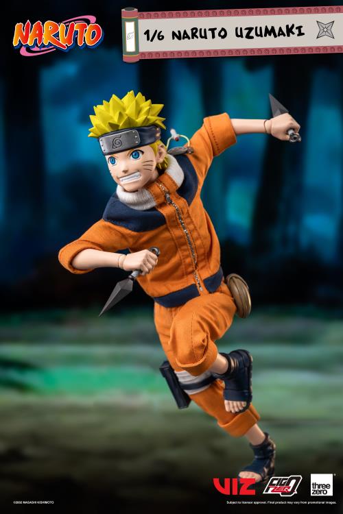 Naruto Uzumaki FigZero 1:6 Scale Figure | Naruto: Shippuden | Threezero