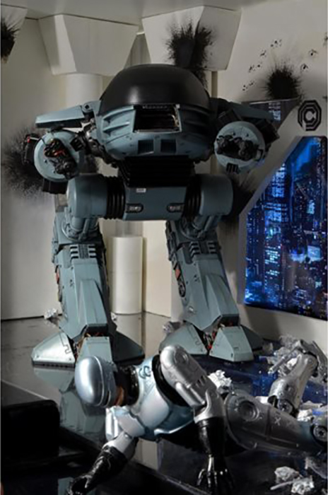 ED-209 Deluxe Action Figure with Sound | Robocop | NECA