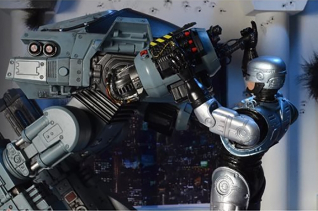 ED-209 Deluxe Action Figure with Sound | Robocop | NECA