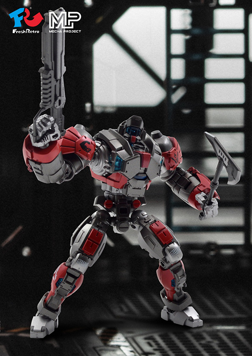 MP-04 Melee Heavy Types Mecharms Brave 13 Team | Mecha Project | Fresh Retro