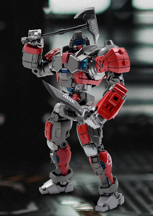 MP-04 Melee Heavy Types Mecharms Brave 13 Team | Mecha Project | Fresh Retro