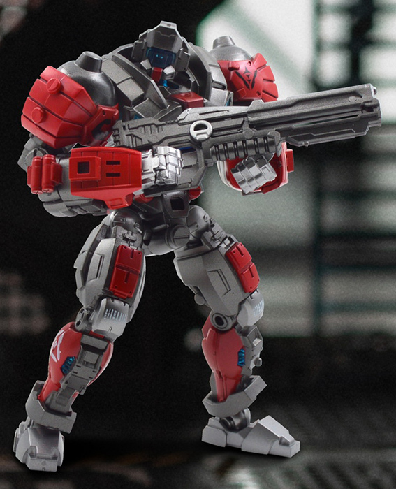 MP-04 Melee Heavy Types Mecharms Brave 13 Team | Mecha Project | Fresh Retro