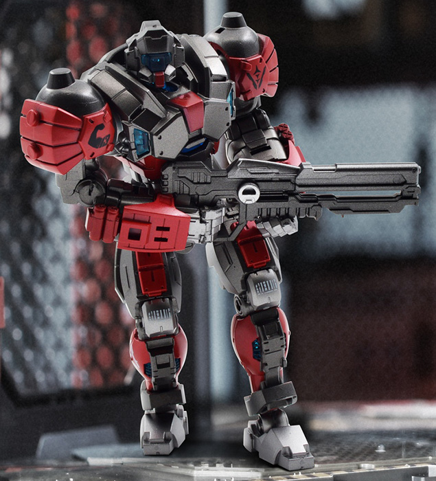 MP-04 Melee Heavy Types Mecharms Brave 13 Team | Mecha Project | Fresh Retro