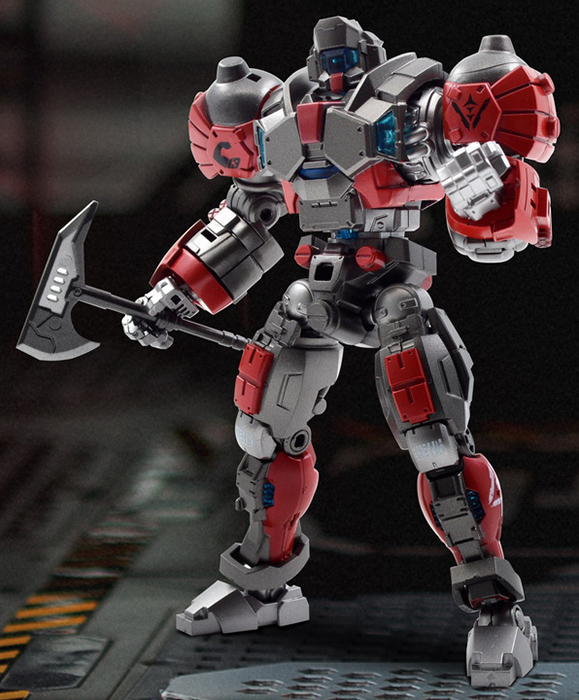 MP-04 Melee Heavy Types Mecharms Brave 13 Team | Mecha Project | Fresh Retro