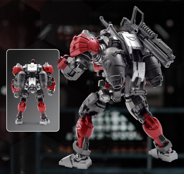 MP-04 Melee Heavy Types Mecharms Brave 13 Team | Mecha Project | Fresh Retro