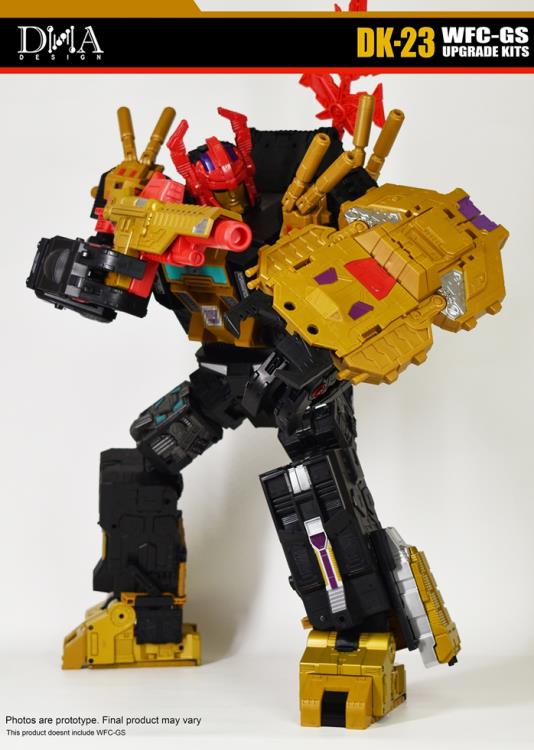 DK-33 Upgrade Kit for Transformers Generations Selects WFC Trilogy Black Zarak | Dna Design | Upgrade Kit