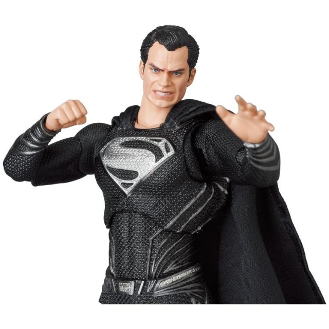 Superman No.174 Black Suit Version MAFEX | Zack Snyder's Justice League | Medicom Toy