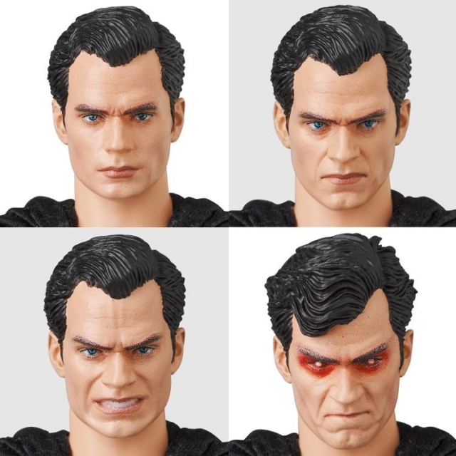 Superman No.174 Black Suit Version MAFEX | Zack Snyder's Justice League | Medicom Toy