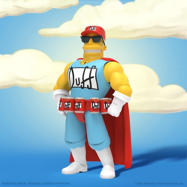 Duffman 7-inch Scale I The Simpsons Ultimates I Super7