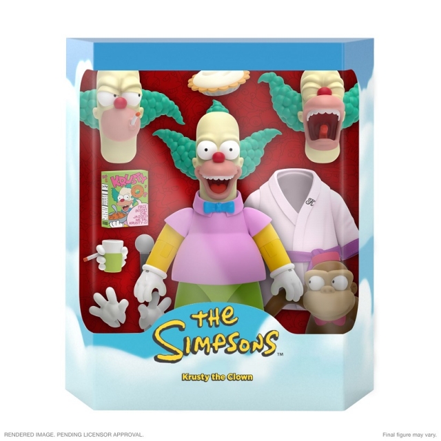 Krusty The Clown 7-inch Scale I The Simpsons Ultimates I Super7