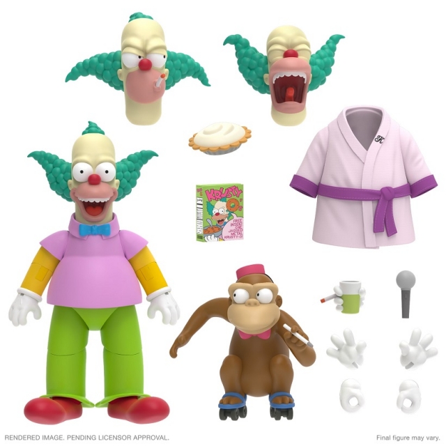 Krusty The Clown 7-inch Scale I The Simpsons Ultimates I Super7