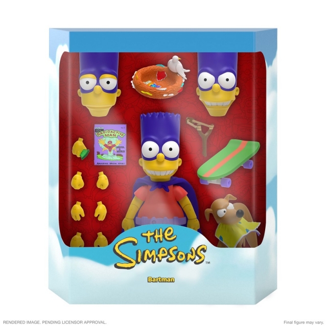 Bartman 7-inch Scale I The Simpsons Ultimates I Super7